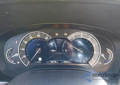 2017 BMW 540I xDrive из США, поврежденный, VIN WBAJE7C33HG888005